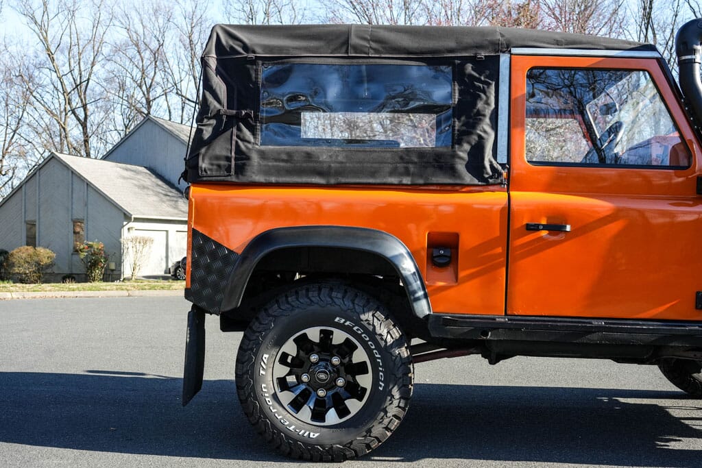 1995 Land Rover Defender 90 RHD Convertible for sale